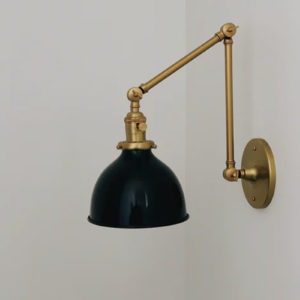 USTF - Applique murale noir laqué